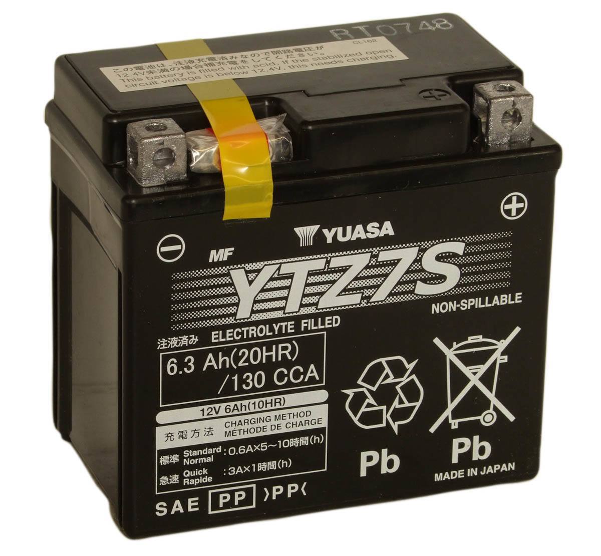 Yuasa YTZ7S Motorbike Battery